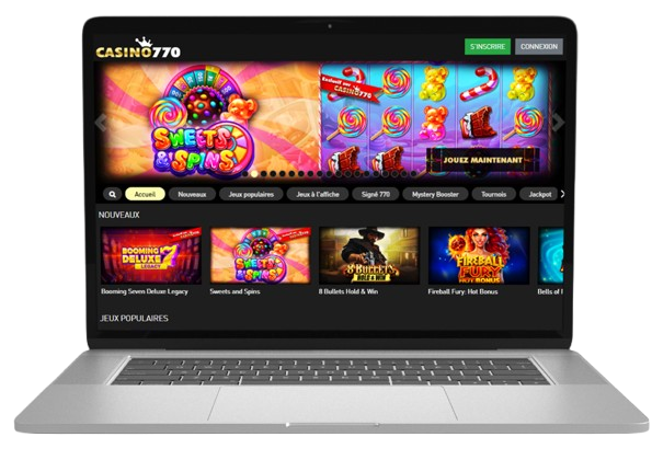 Site officiel de Casino 770 en France